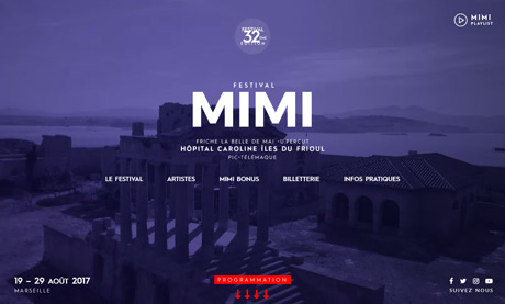 Festival MIMI — Conception - Webdesign