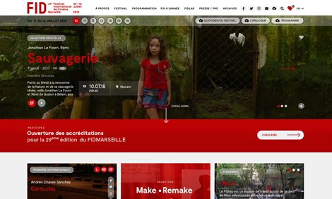 FID Marseille — Redesign - Conception - Web Design